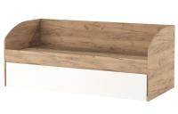 Кровать-софа со СМ Крафт золотой - Белый мал