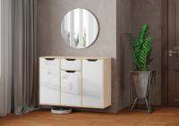 Пифагор 3 ACA сонома +белый глянец